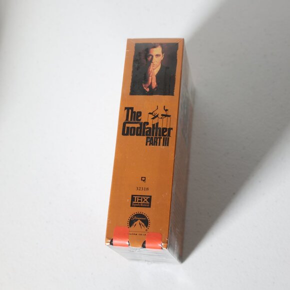 THE GODFATHER PART III 3 VHS 1990 Final Director's Cut 2 Tape Set - NEW SEALED - Picture 2 of 3